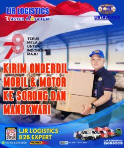 Cara kirim spare part ke Sorong