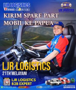 kirim sparepart ke Papua